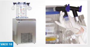 60℃ Vacuum Freeze Dryer Lyophilizer Multi-Manifolds Freezing
